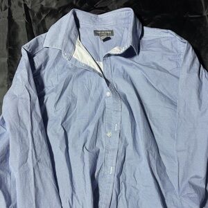 Van Heusen Men's Light Blue Button Down Shirt